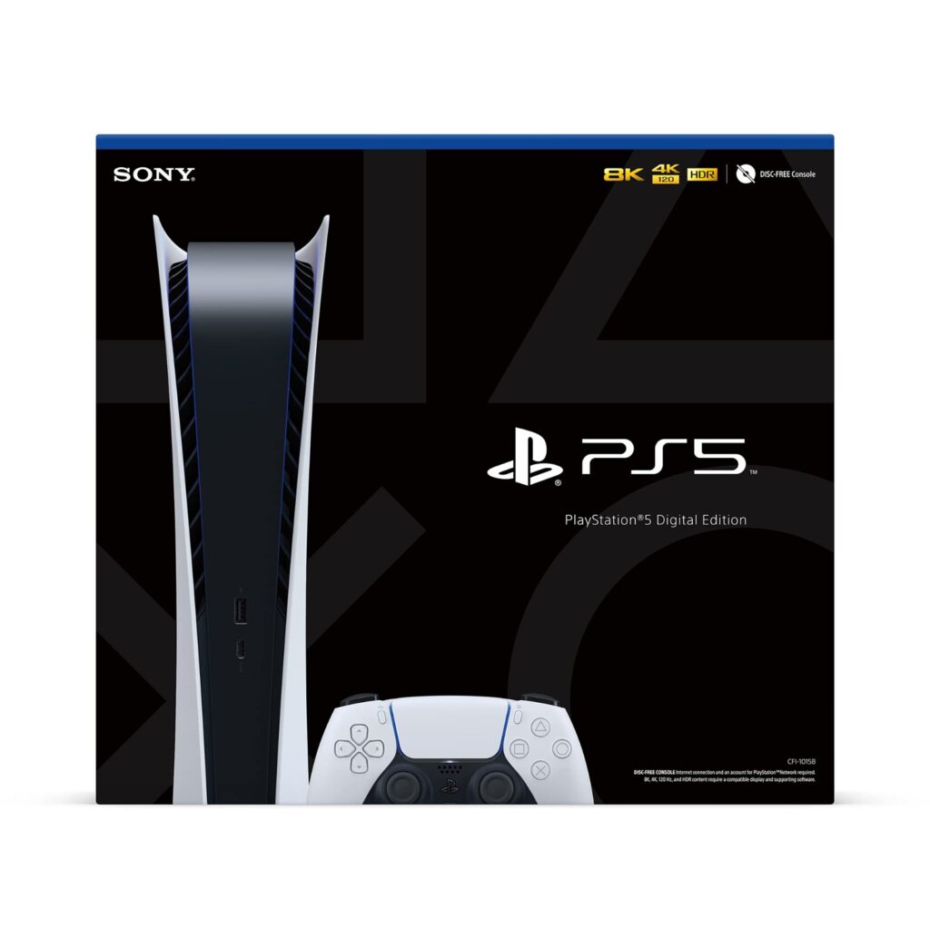 PS5 DIGITAL REGULAR NO GAME