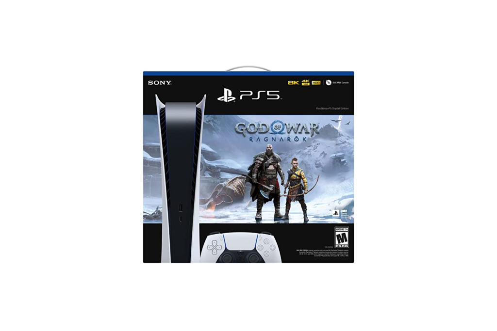 PlayStation 5 – Digital – God of War Ragnarök Bundle